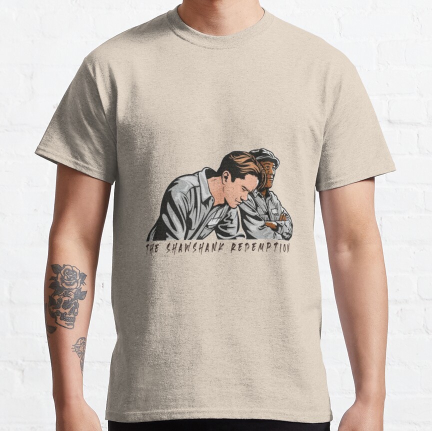 the shawshank redemption cast sticker  Classic T-Shirt