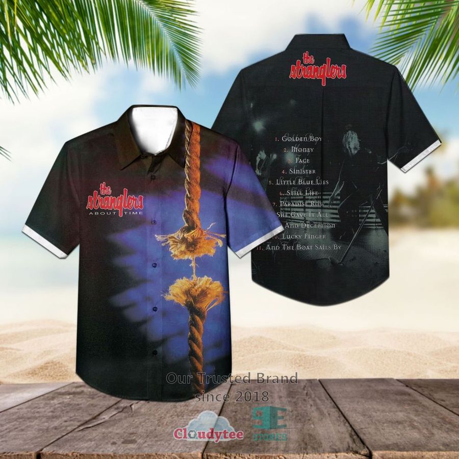 The Stranglers About Time 1995 Album Hawaiian Shirt – LIMITED EDITION