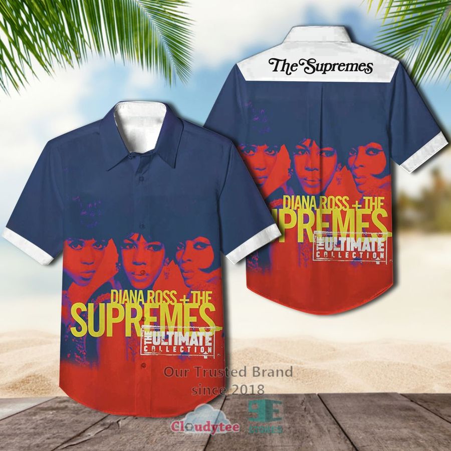 The Supremes The Ultimate Collection Album Hawaiian Casual Shirt – LIMITED EDITION