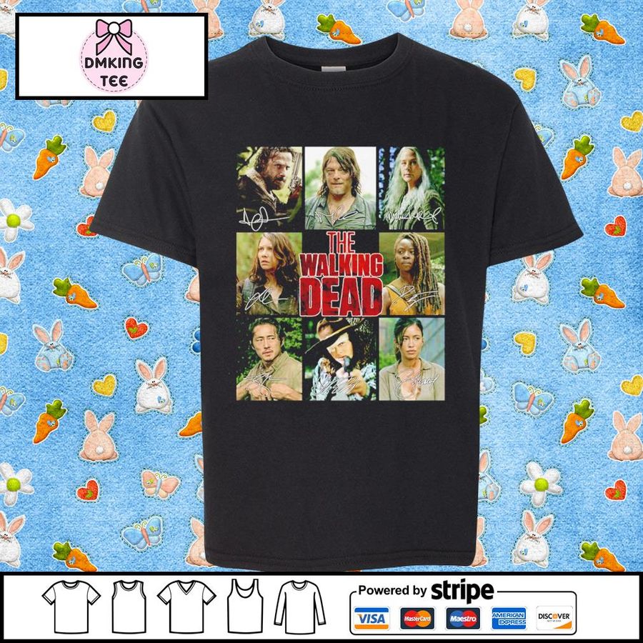 The Walking Dead Character Signatures Shirt
