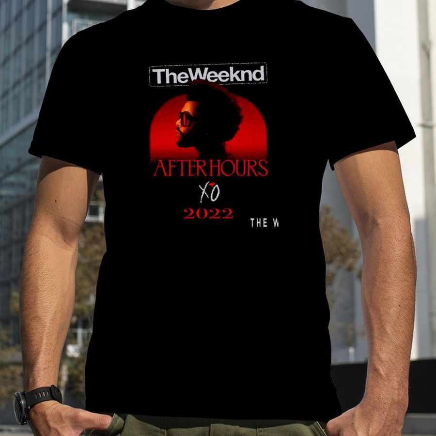 The Weeknd After Hours 2022  t shirt