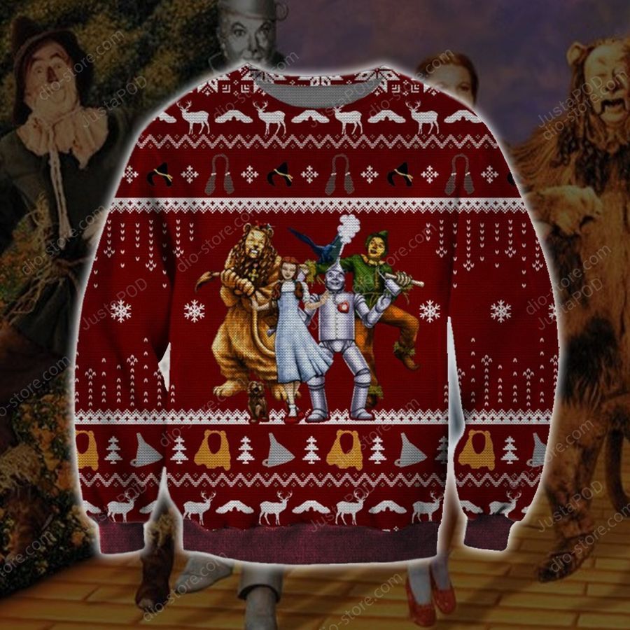 The Wizard Of Oz Ugly Christmas Sweater All Over Print