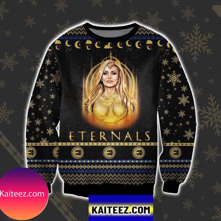Thena Of Eternals Christmas Ugly Sweater