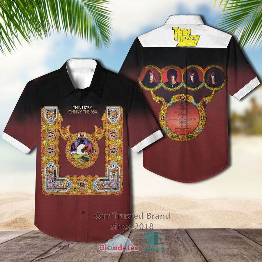 Thin Lizzy Johnny Casual Hawaiian Shirt – LIMITED EDITION