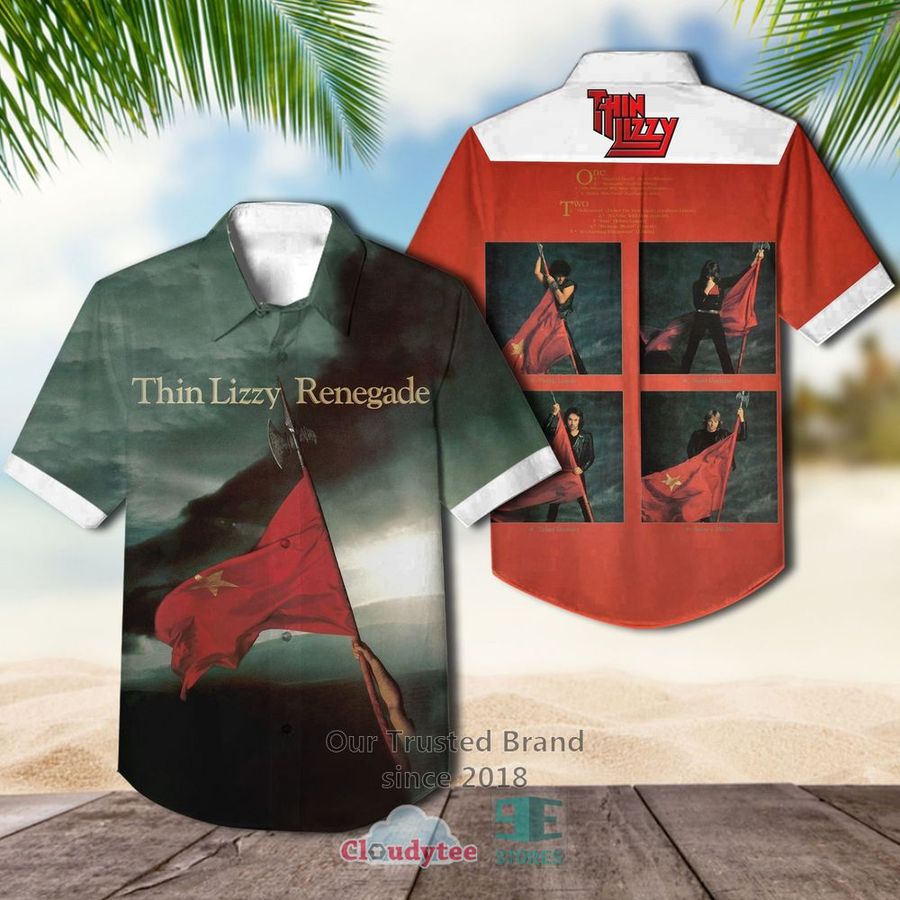 Thin Lizzy Renegade Casual Hawaiian Shirt – LIMITED EDITION