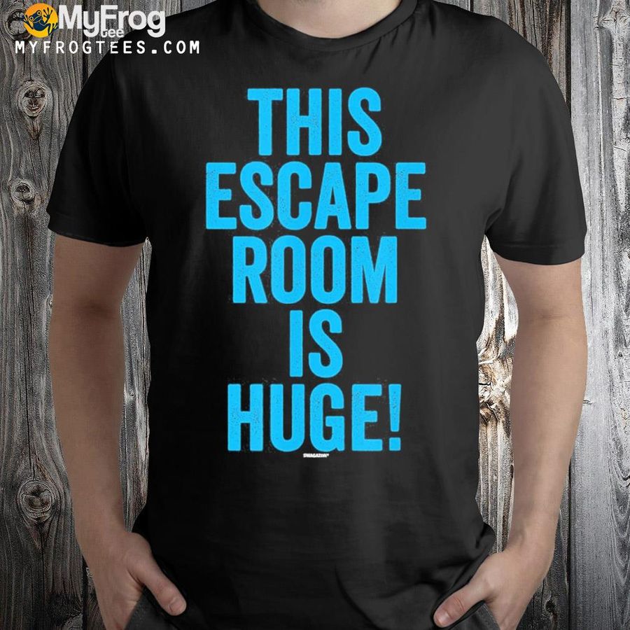 This escape room is huge swagazon gear associate worker shirt