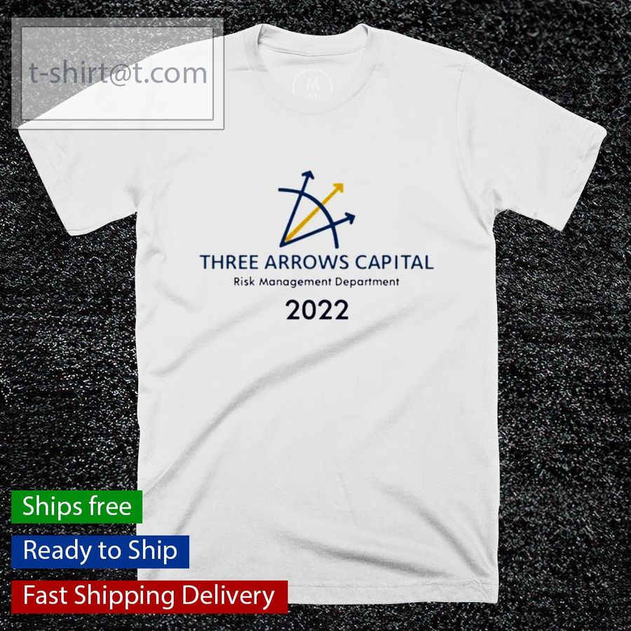 Three Arrows Capital Risk Department 2022 shirt
