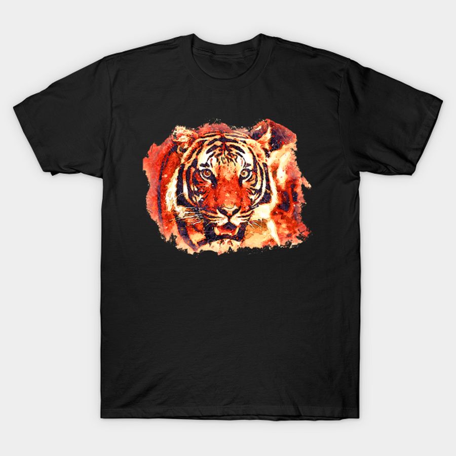 Tiger Artwork T-shirt, Hoodie, SweatShirt, Long Sleeve