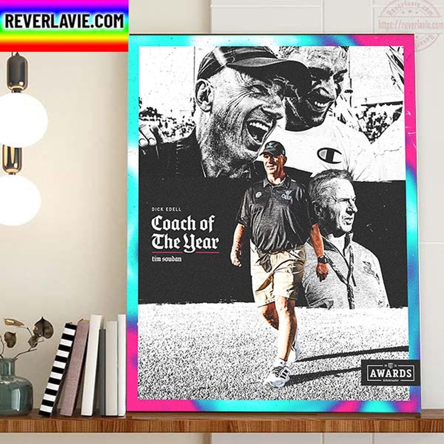 Tim Soudan Is 2022 Dick Edell Coach Of The Year Of PLL Home Decor Poster Canvas