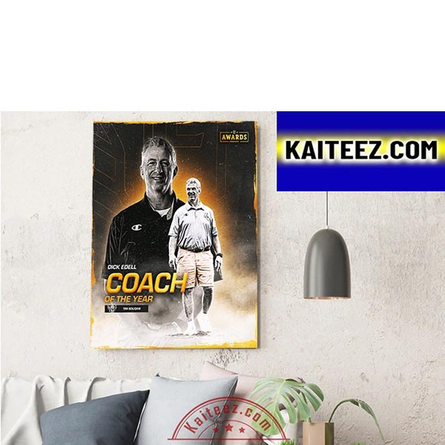 Tim Soudan Is 2022 PLL Dick Edell Coach Of The Year Decorations Poster Canvas