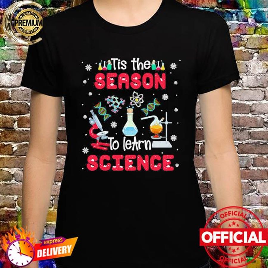 Tis the season to learn science Christmas Sweater