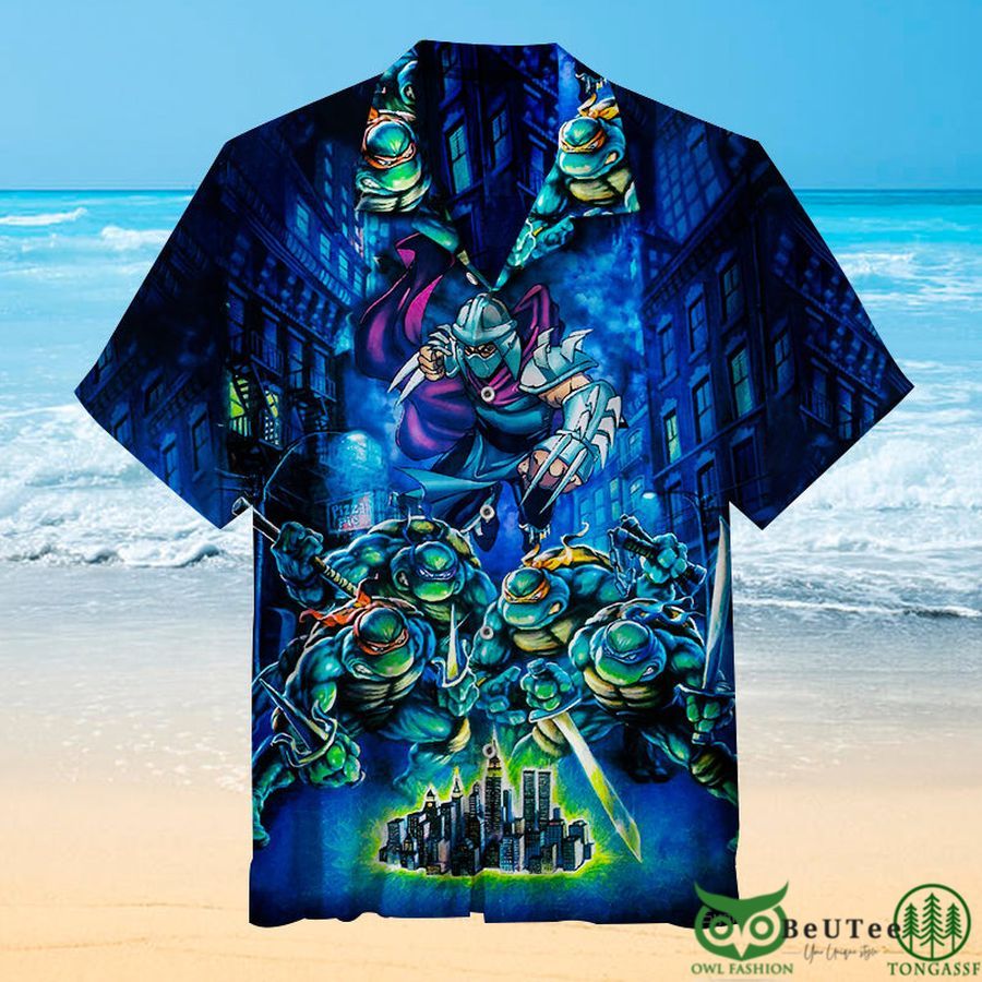 TMNT Hyper Stone Manhattan Hawaiian Shirt