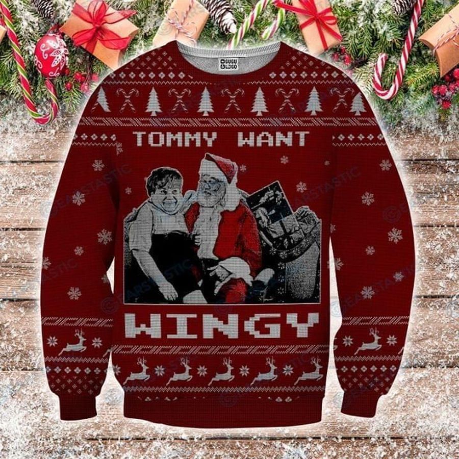 Tommy Want Wingy Tommy Boy Ugly Christmas Sweater, All Over Print Sweatshirt, Ugly Sweater, Christmas Sweaters, Hoodie, Sweater