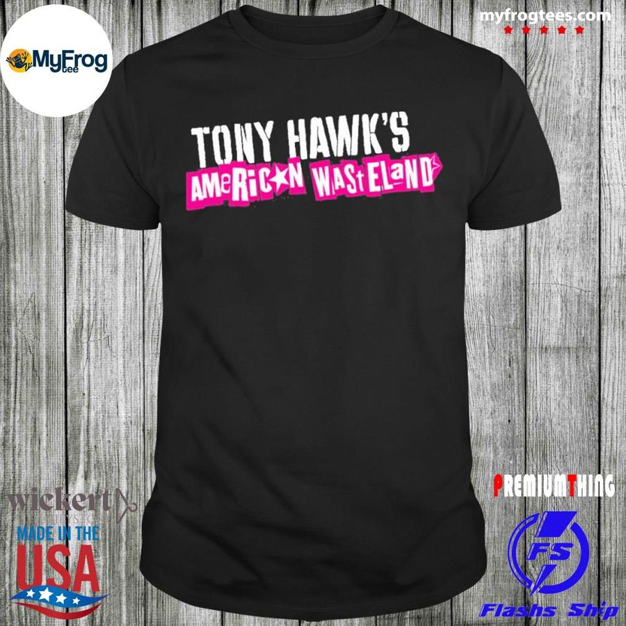 Tony hawk's American wasteland logo youthxenergy shirt
