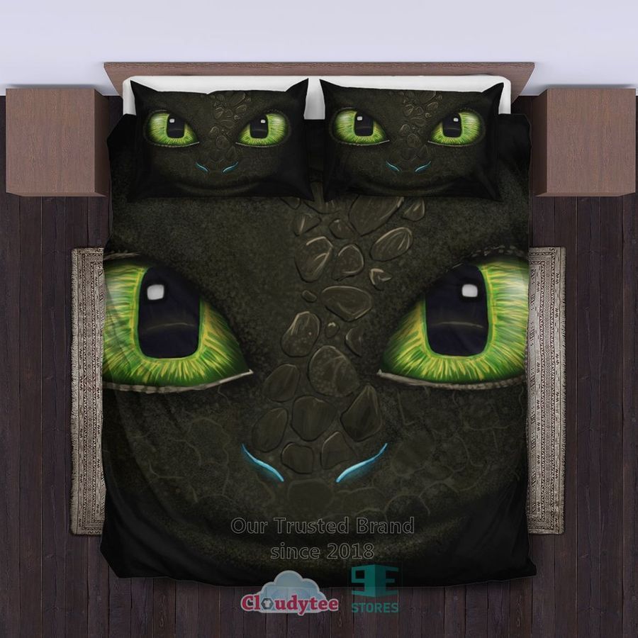 Toothless Black Bedding Set – LIMITED EDITION