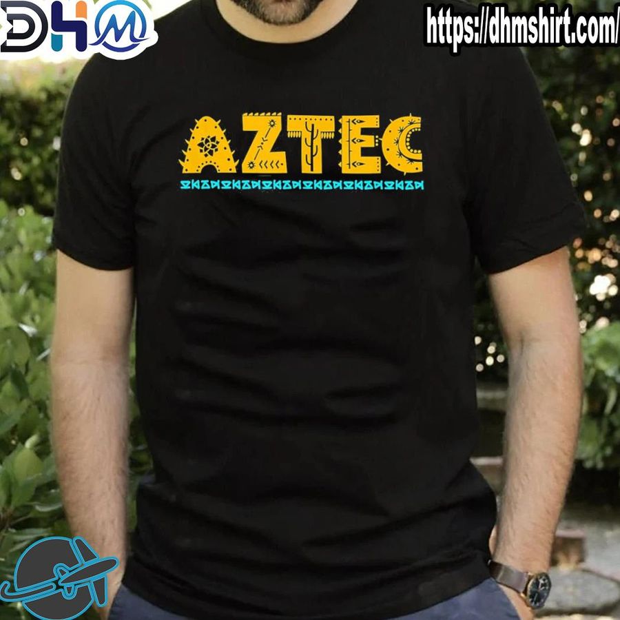 Top aztec mexican pride symbols shirt