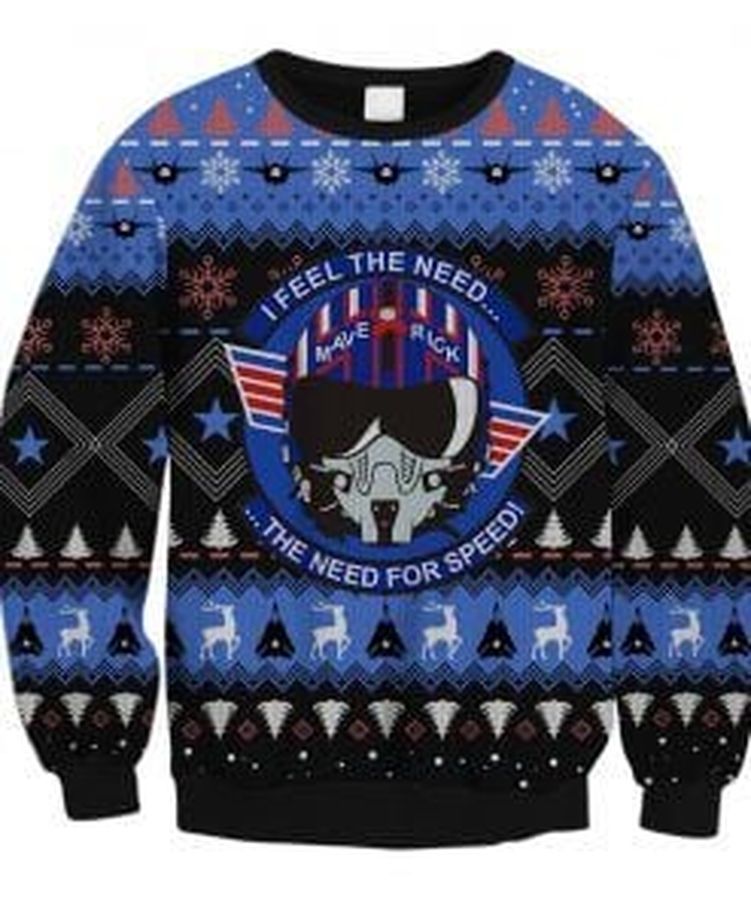 Top Gun Maverick Ugly Christmas Sweater, All Over Print Sweatshirt, Ugly Sweater, Christmas Sweaters, Hoodie, Sweater