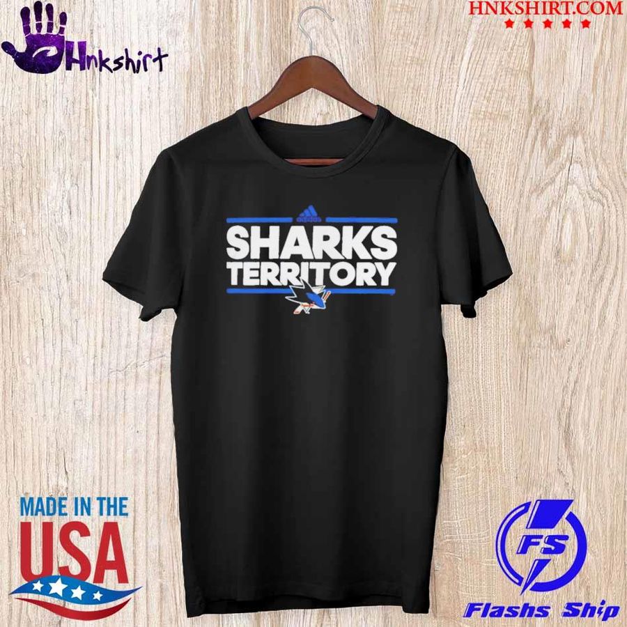 Top San Jose Sharks Adidas sharks territory shirt