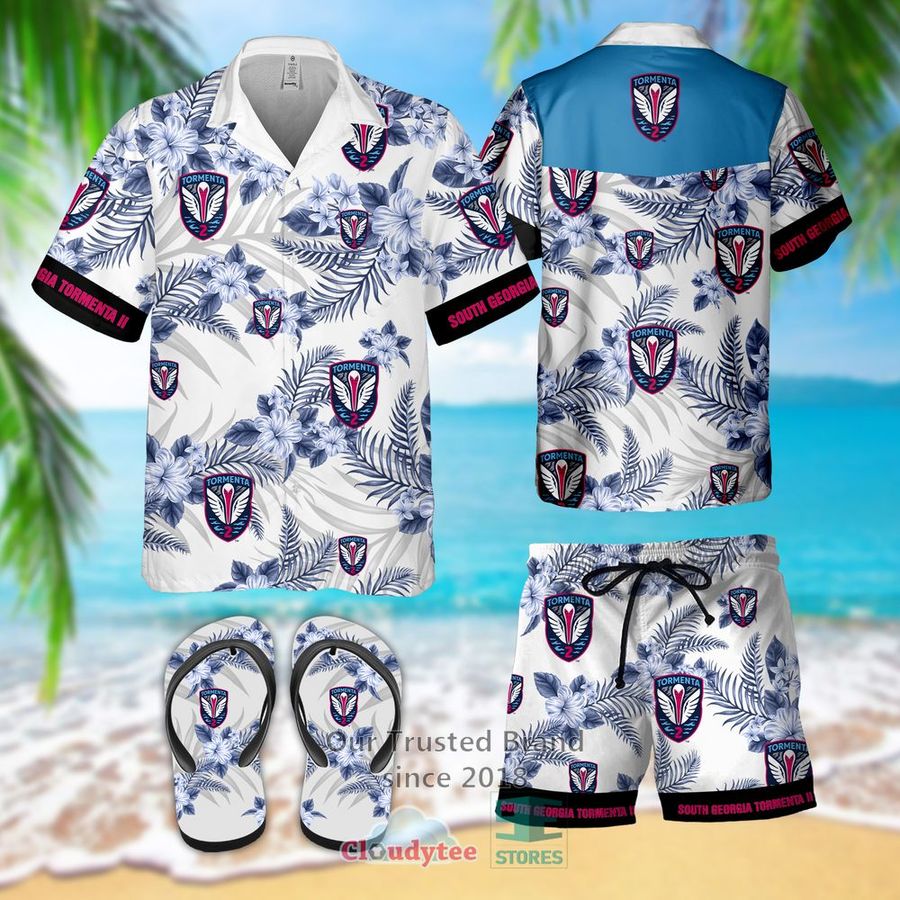 Tormenta FC Hawaiian Shirt, Short, Flip-Flops – LIMITED EDITION