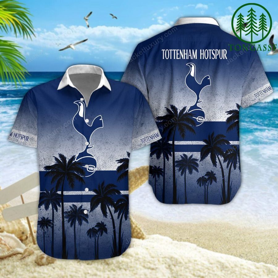 Tottenham Hotspur F.C New Design Palm Hawaiian Shirt