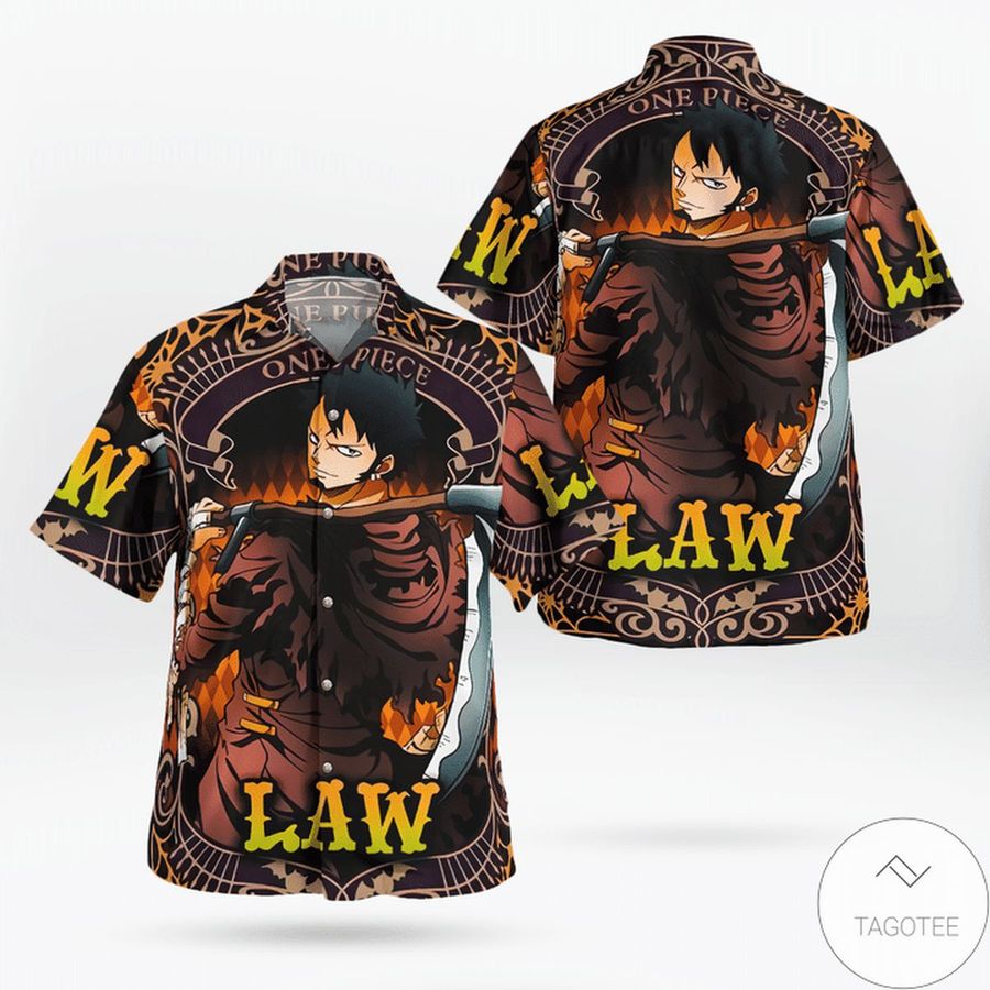 Trafalgar Dlaw One Piece Hawaiian Shirt