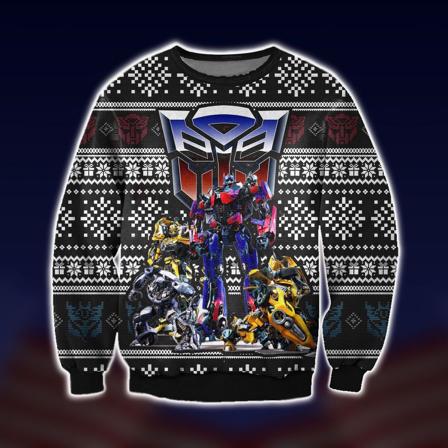 Transformer 2007 Ugly Christmas Sweater - 1012
