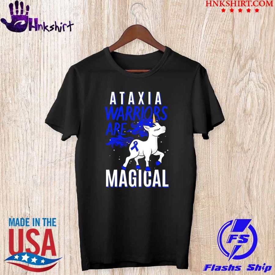 Trending Ataxia Movement Disorder Dystaxia Friedreich’s Unicorn Shirt
