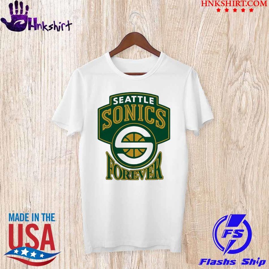 Trending Seattle sonics forever logo shirt