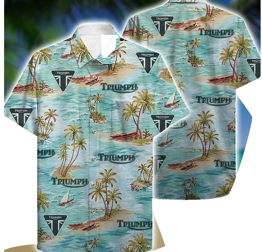 Triumph Hawaii Hawaiian Shirt Fashion Tourism For Men Women Hawaiian Shirts