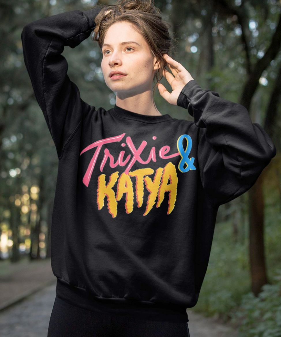 Trixie  Katya 90s Retro Unisex Sweatshirt