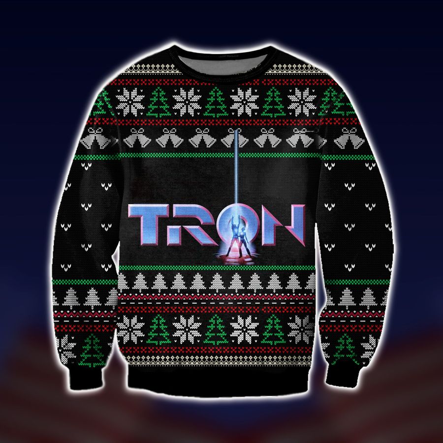 Tron 1982 Ugly Christmas Sweater - 387