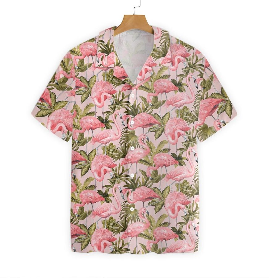 Tropical Flamingo Hawaiian Shirt