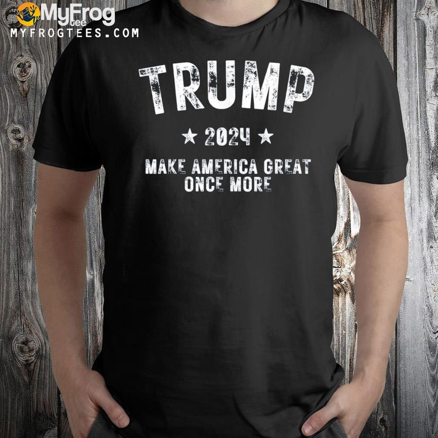 Trump 2024 presidential campaign shirt