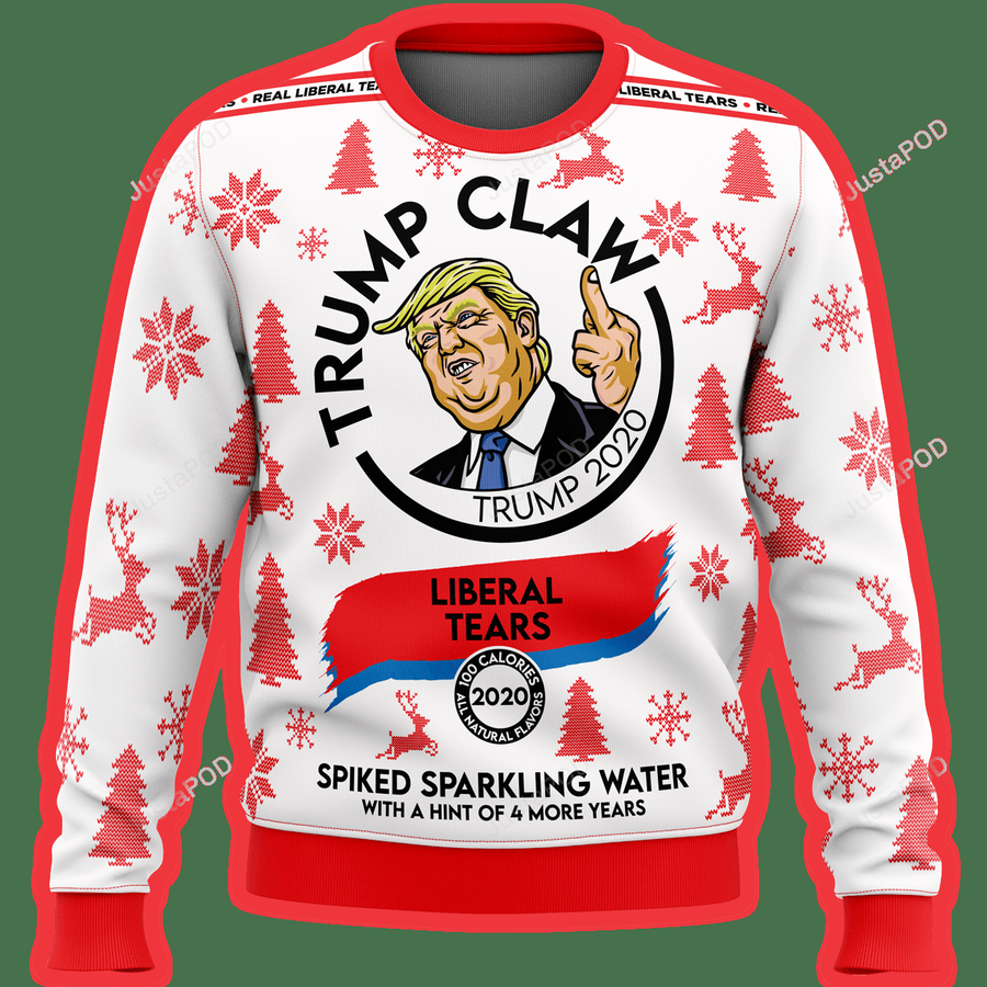 Trump Claw Premium Ugly Sweater Ugly Sweater Christmas Sweaters Hoodie.png