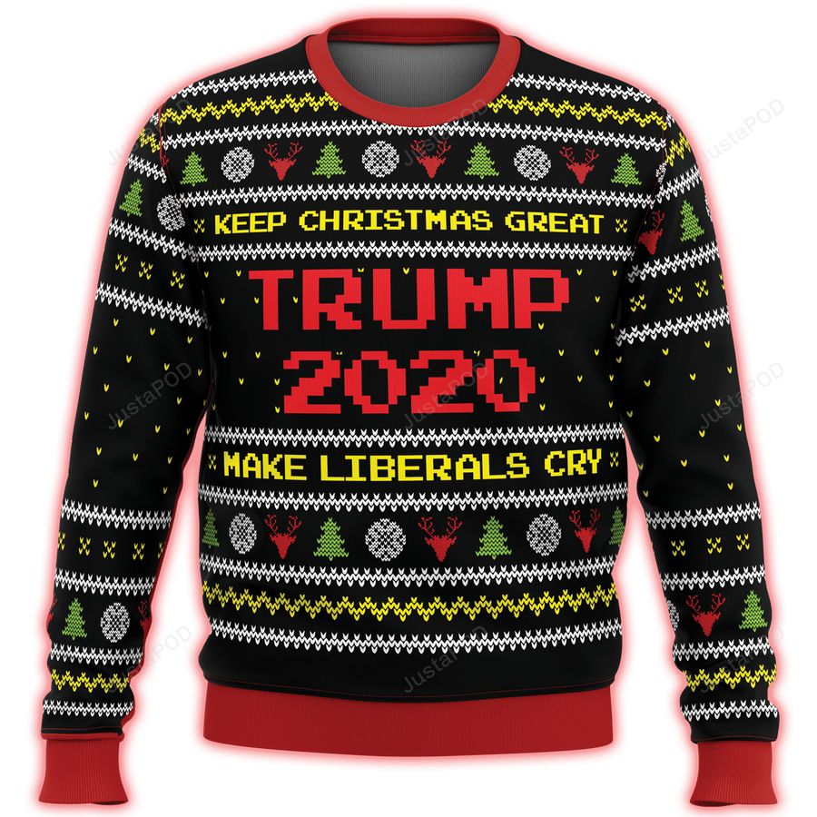 Trump Make Liberals Cry Premium Ugly Sweater, Ugly Sweater, Christmas Sweaters, Hoodie, Sweater