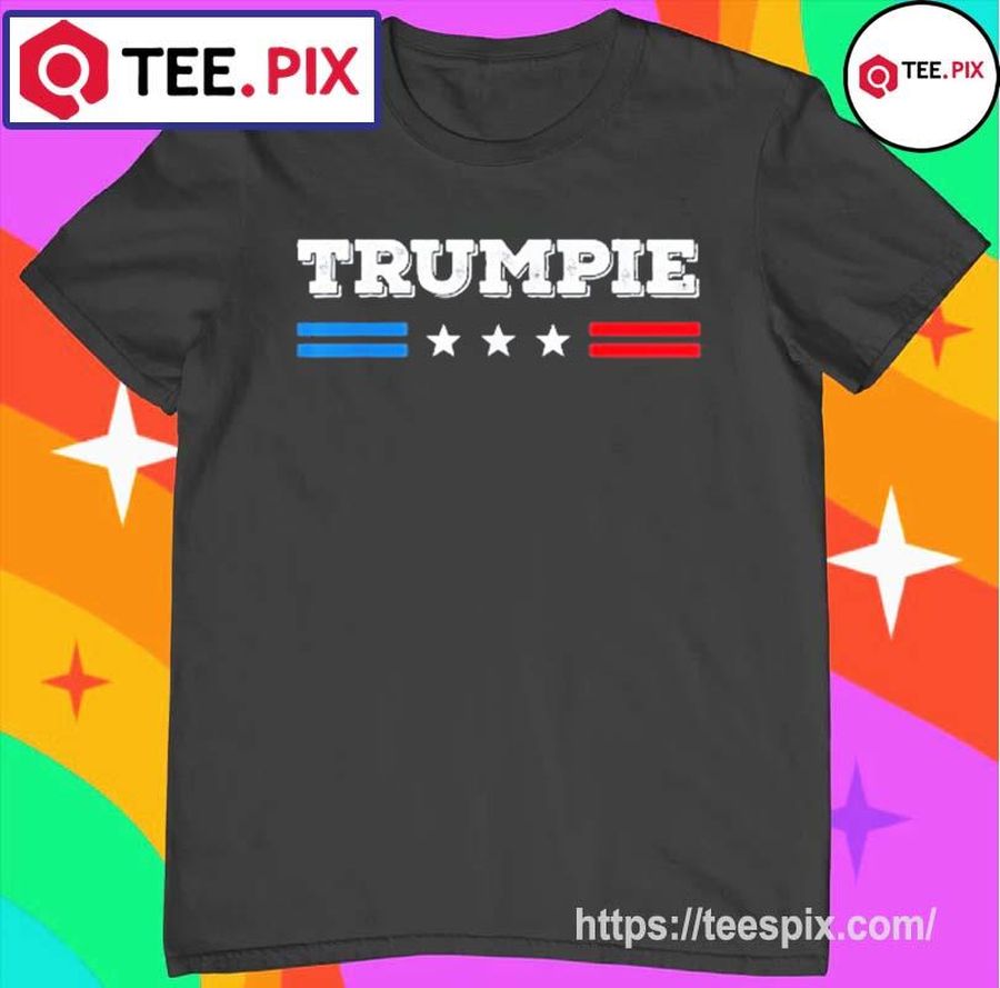 Trumpie Vintage Anti Biden Distressed Rally Wear Trumpie Shirt