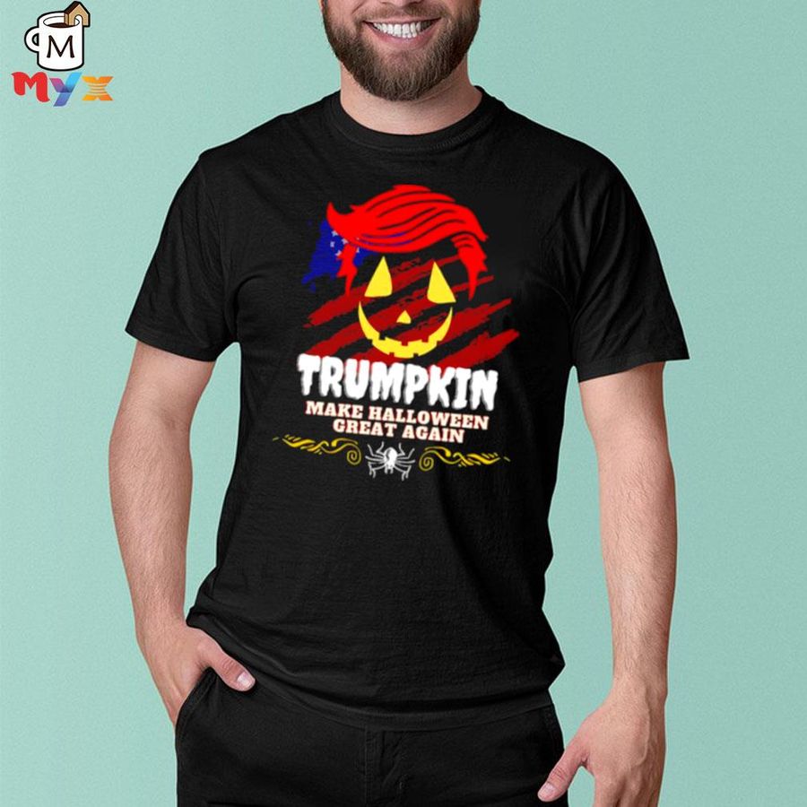 Trumpkin Make Great Again Party Halloween Spooky Night shirt