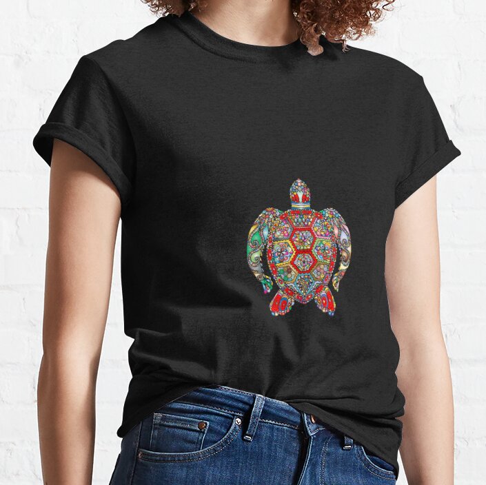 Turtle shirts for a cause. Turtle is my spirit animal. Life is good. Classic T-Shirt