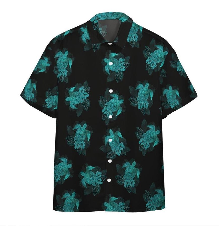 Turtle Summer Hawaiian Shirt