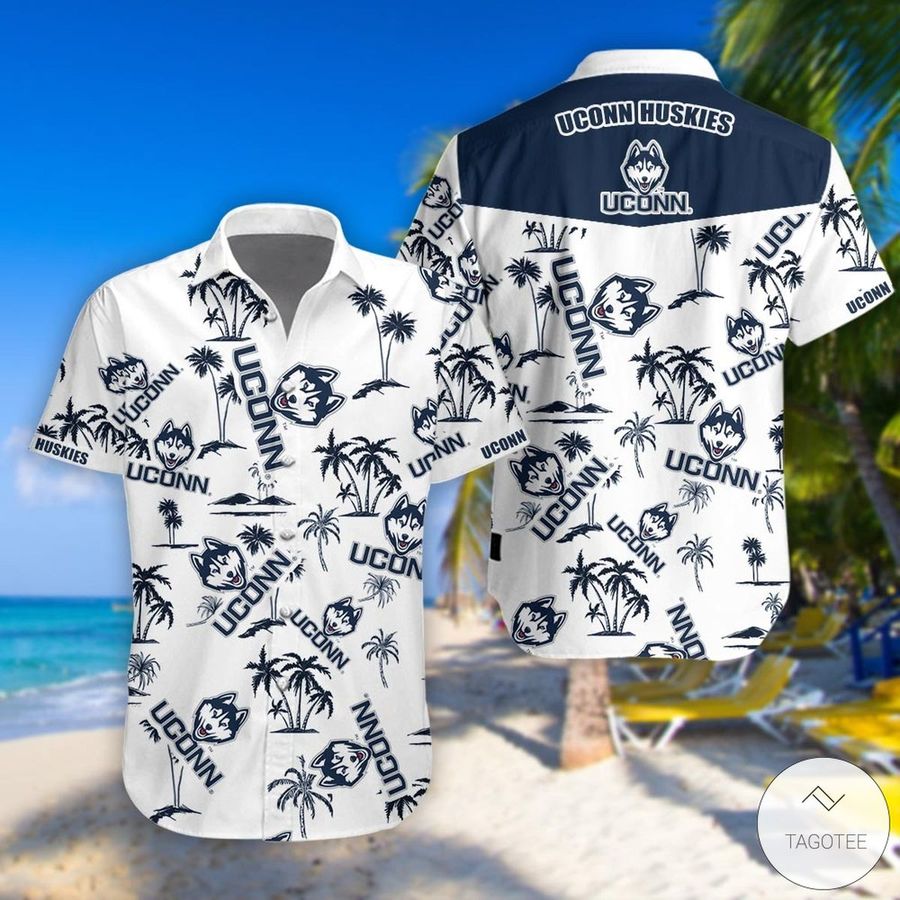 Uconn Huskies Hawaiian Shirt