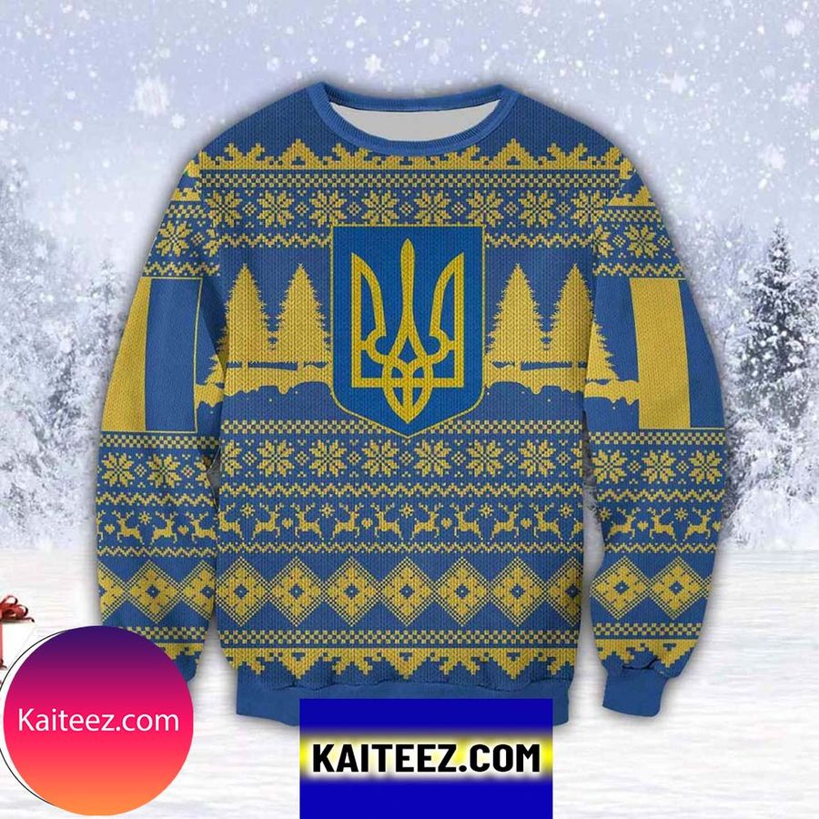 Ukraina 3d All Over Print Christmas Ugly Sweater