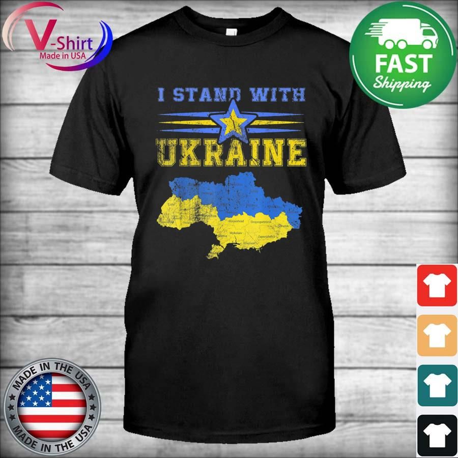Ukrainian Lover Ukraine Cool I Stand With Ukraine T-Shirt