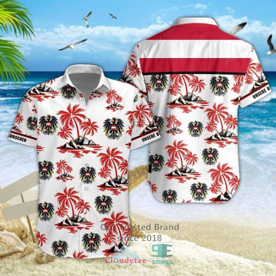 Unsere Burschen Austria national football team Hawaiian Shirt, Shorts – LIMITED EDITION