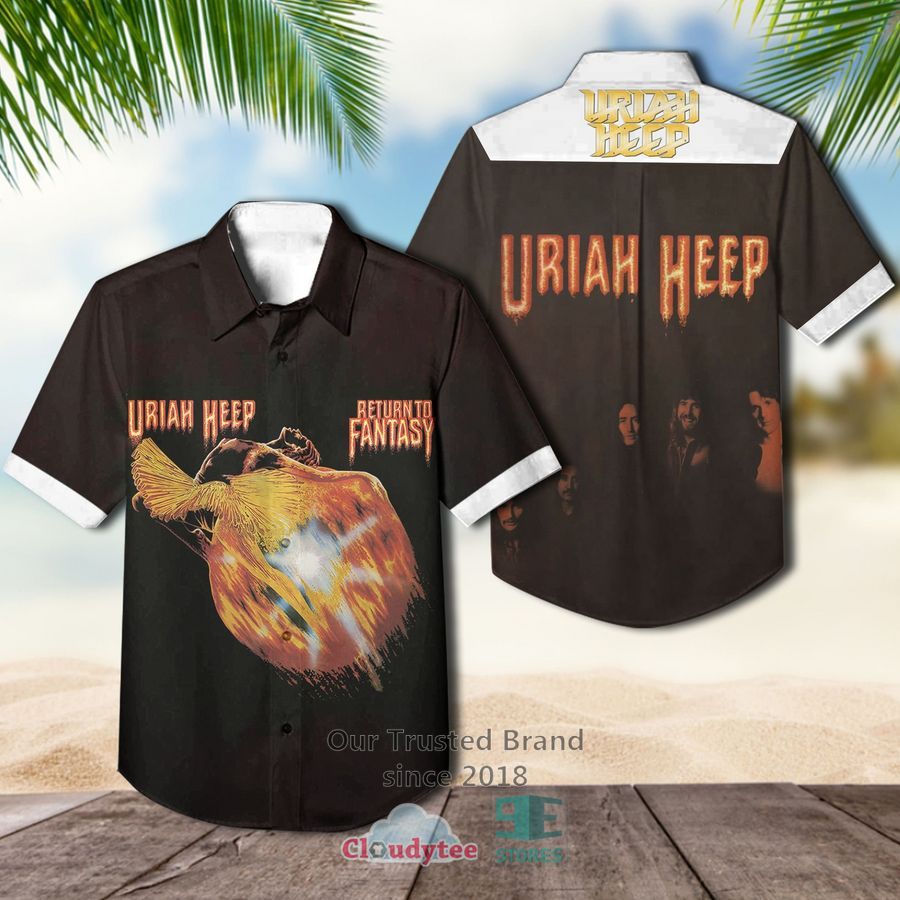 Uriah Heep Fantasy Casual Hawaiian Shirt – LIMITED EDITION