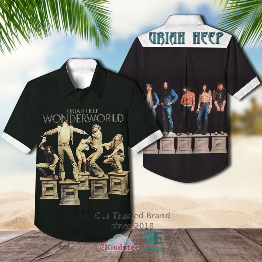 Uriah Heep Wonder World Casual Hawaiian Shirt – LIMITED EDITION