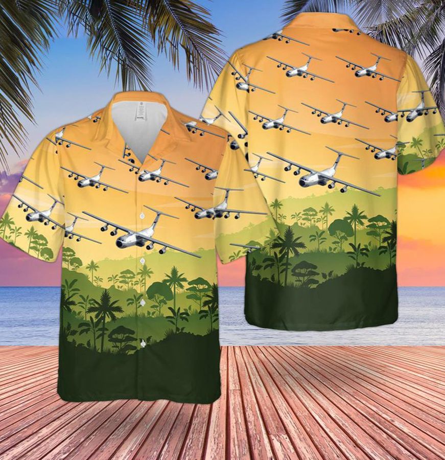 Us Air Force Hanoi Taxi Sunset Hawaiian Shirt And Short