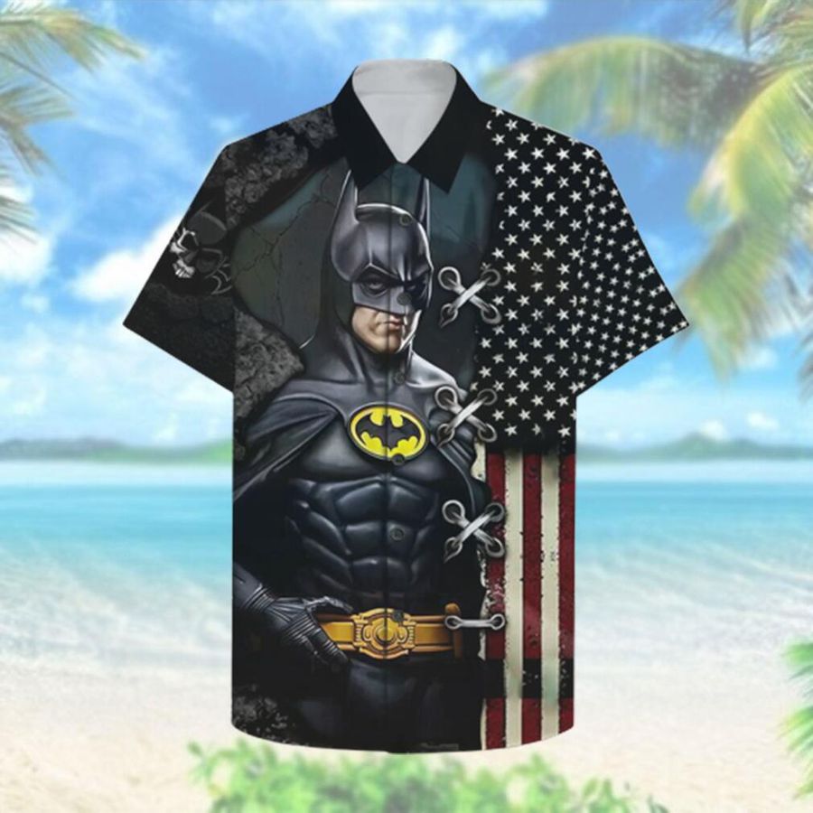 Us Flag Batman The Dark Knight Hawaiian Hawaiian Shirt