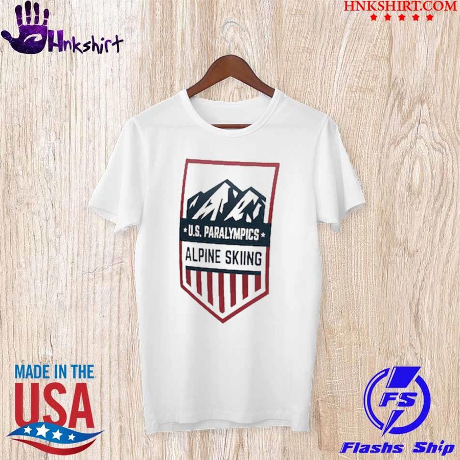 USA Alpine Skiing Fanatics Branded Women's U.S. Paralympics Plus Size Core Primary  shirt