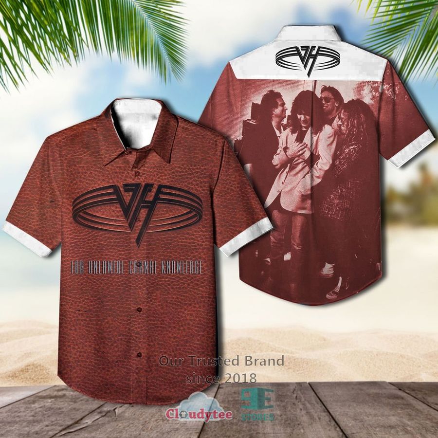 Van Halen For Unlawful Carnal Knowledge 1991 Casual Hawaiian Shirt – LIMITED EDITION