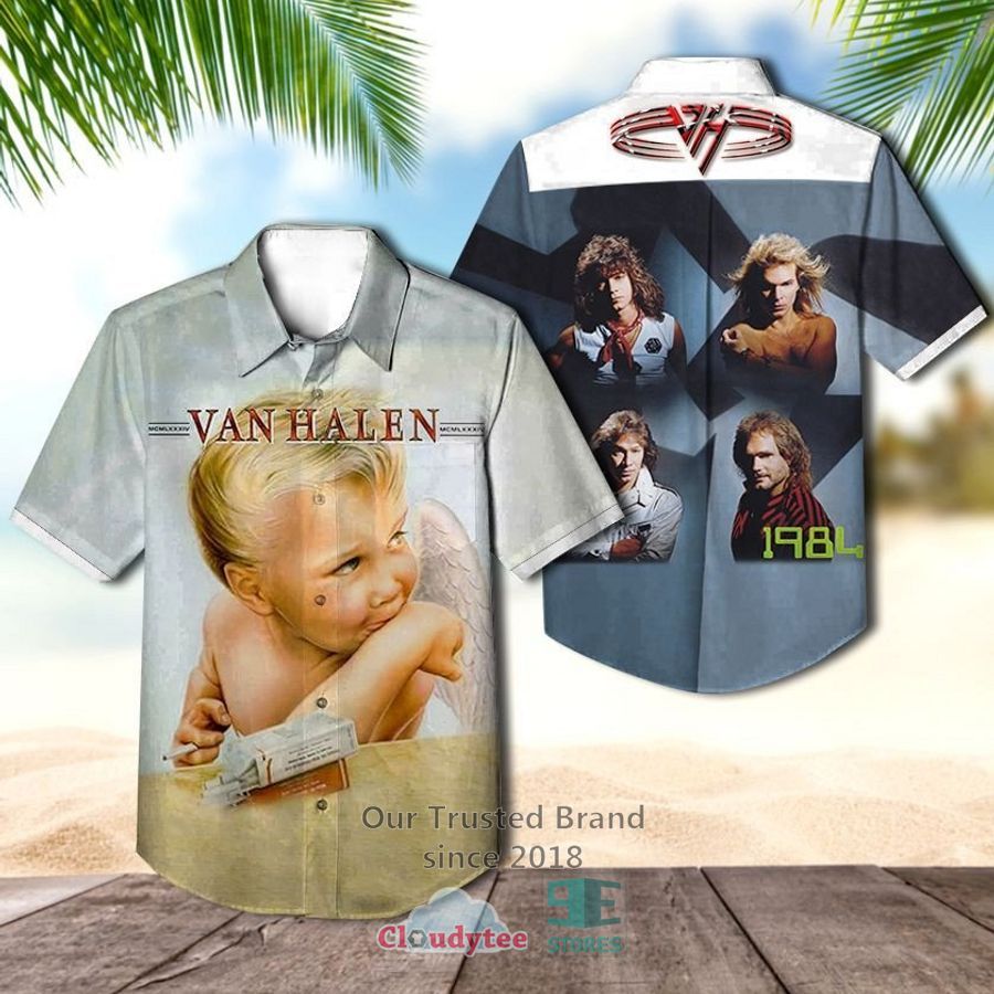 Van Halen the 1984 Hawaiian Casual Shirt – LIMITED EDITION